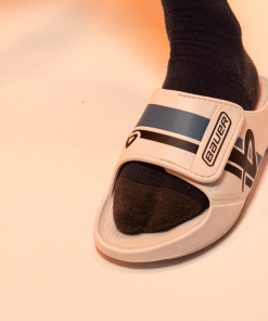 BAUER/OOFOS Men's OOahh Sport Flex Sandal – White