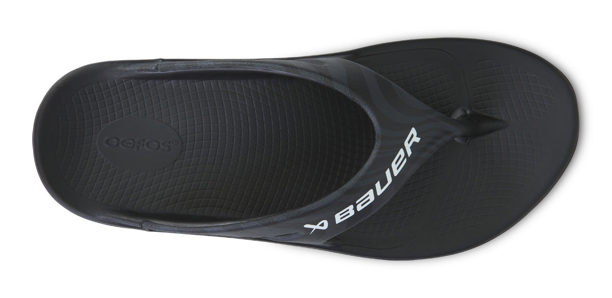 bauer-oofos-mens-ooriginal-sport-sandal-black-asphalt-06-06-1001BKBAUR_shot6_2_4e957933-a97e-4350-9080-9491b4c BAUER/OOFOS Men's OOriginal Sport Sandal – Black Asphalt