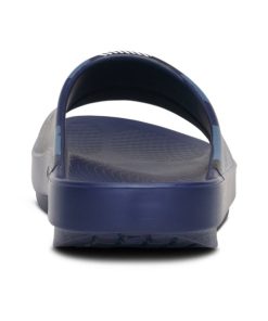 FJ X OOFOS Men's OOahh Sport Slide Sandal - Navy Camo