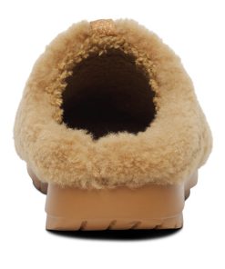Women's OOcoozie Sherpa Mule - Café Spice