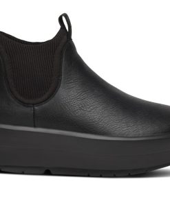 Women's OOmega Leather Londoner - Black