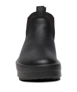 Women's OOmega Leather Londoner - Black